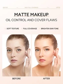 Base de maquillaje líquida cobertura completa 30g - 160 tono de piel brillante - Ver 4