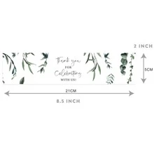 30入組婚禮貼紙礦物水瓶標籤