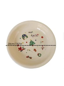 Platos de Porcelana - Beis - Ver 2