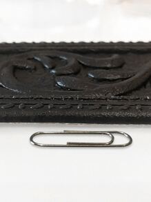 1 cuộn 2,3m/90,6 inch 3D hoa lá dây leo họa tiết nổi lãng mạn thiết kế đặc biệt cho đường viền chân tường, miếng dán tường chống va đập bằng chất liệu xốp XPE tự dính, trang trí nhà theo phong cách hiện đại tối giản, đường viền chân tường cải tạo, trang trí phòng ngủ, trang trí phòng tắm, đồ trang trí phòng chống bụi, decal vinyl trang trí nhà cửa, vật dụng trang trí mùa xuân làm mới ngôi nhà của bạn, miếng dán trang trí Rama quà tặng sinh nhật tốt nghiệp - màu đen - Xem 7