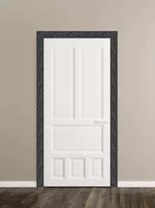 1 cuộn 2,3m/90,6 inch 3D hoa lá dây leo họa tiết nổi lãng mạn thiết kế đặc biệt cho đường viền chân tường, miếng dán tường chống va đập bằng chất liệu xốp XPE tự dính, trang trí nhà theo phong cách hiện đại tối giản, đường viền chân tường cải tạo, trang trí phòng ngủ, trang trí phòng tắm, đồ trang trí phòng chống bụi, decal vinyl trang trí nhà cửa, vật dụng trang trí mùa xuân làm mới ngôi nhà của bạn, miếng dán trang trí Rama quà tặng sinh nhật tốt nghiệp - màu đen - Xem 5