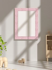 1 Roll 2.3m/90.6inch 3D Flower Leaves Vine Pattern Relief Romantic Special Design Skirting Line Sticker, XPE Foam Material Self-Adhesive Crash-Proof Wall Sticker, Minimalist Modern Style Home Decor, Renovation Skirting Line Home Improvement Material For Protecting Wall Edges, Various Colors And Sizes Are Available, Easy To Clean, Stickers, Wall Decal, Vinyl Decal For Home Decorations, Spring Decoration Items Refresh Your Home, Rama Decoration Stickers Gifts Birthday Graduation - Pink - View 5