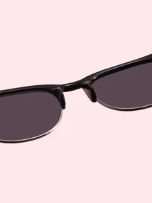 4pcs Kids' Square Frame Fashion Glasses, Fashionable Outdoor Shades