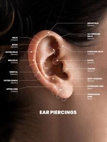 方晶鋯石裝飾銀圓耳環適合女士新娘婚禮精細首飾類 - 金色 - 查看 5