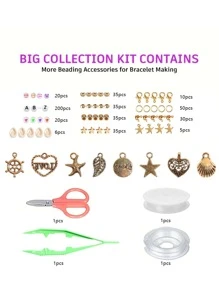 24 Colors Fashionable Polymer Clay Beads Jewelry Making Kit - 24 Color Clay Bead Kit - View 2