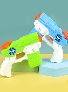 1 Pieza Pistola De Agua Para Niños, Perfecta Para Peleas De Agua, Deriva, Piscina Y Playa, Diseño, Color, Tamaño Y Embalaje Aleatorio - Azul - Ver 3