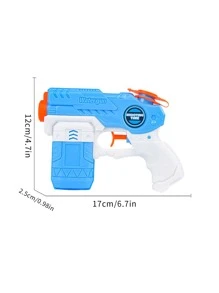 1 Pieza Pistola De Agua Para Niños, Perfecta Para Peleas De Agua, Deriva, Piscina Y Playa, Diseño, Color, Tamaño Y Embalaje Aleatorio - Azul - Ver 5