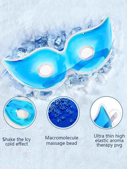 1pc Gel Eye Mask Cold Pack For Sleeping & Relieving Fatigue For Summer And For Outdoor, Sport, Travel, Kitchen, Bedroom, School, Office, And For Woman, Man, Children, Adult, Spring Summer Picks, Brides Maid Gifts, Room, Bedroom Decor, Bedroom Decor, Beach, Travel, For Men, For Women, Vacation,Cute Stuff