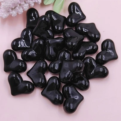 5pcs/Set Fashionable Minimalist Heart Design DIY Bead For Women For Jewelry Making Valentines