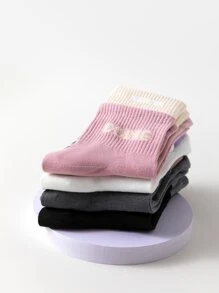 Sports Outdoor 4 Pairs ,Yoga Socks For Women Non-Slip Grips & Straps, Ideal For Pilates, Pure Barre, Ballet, Dance, Barefoot Workout