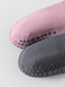 Sports Outdoor 4 Pairs ,Yoga Socks For Women Non-Slip Grips & Straps, Ideal For Pilates, Pure Barre, Ballet, Dance, Barefoot Workout