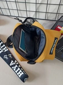 适合高中生和大学新生的多功能斜挎包，单肩包，迷你男士字母图案休闲方形包，带包饰，手提包，适合旅行、大学、运动、男士包包的书包，斜挎包，侧包，学校用品，秋季男士信使包，圆筒包，老钱，万圣节，圣诞节男士礼物，尖叫男士包，男士冬季男士包，户外感恩节假期收纳包，手提包，腰包，腰带包，骑行包，腰包，沙滩包，健身包