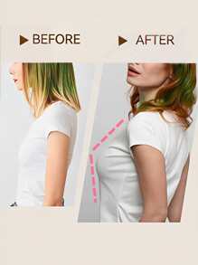 1 Pair Self Adhesive Strapless Bra - Khaki - View 4