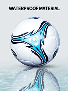 1 szt. Piłka nożna, wytrzymała, miękka i sprężysta - idealna do treningów, ćwiczeń, nadaje się do użytku wewnątrz i na zewnątrz na plażach, trawnikach, podwórkach i różnych powierzchniach.