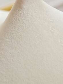 4pcs Velvet Chair Covers Stretchable Seat Covers For Dining Room, Weddings, Banquets - 米色 - 查看 4