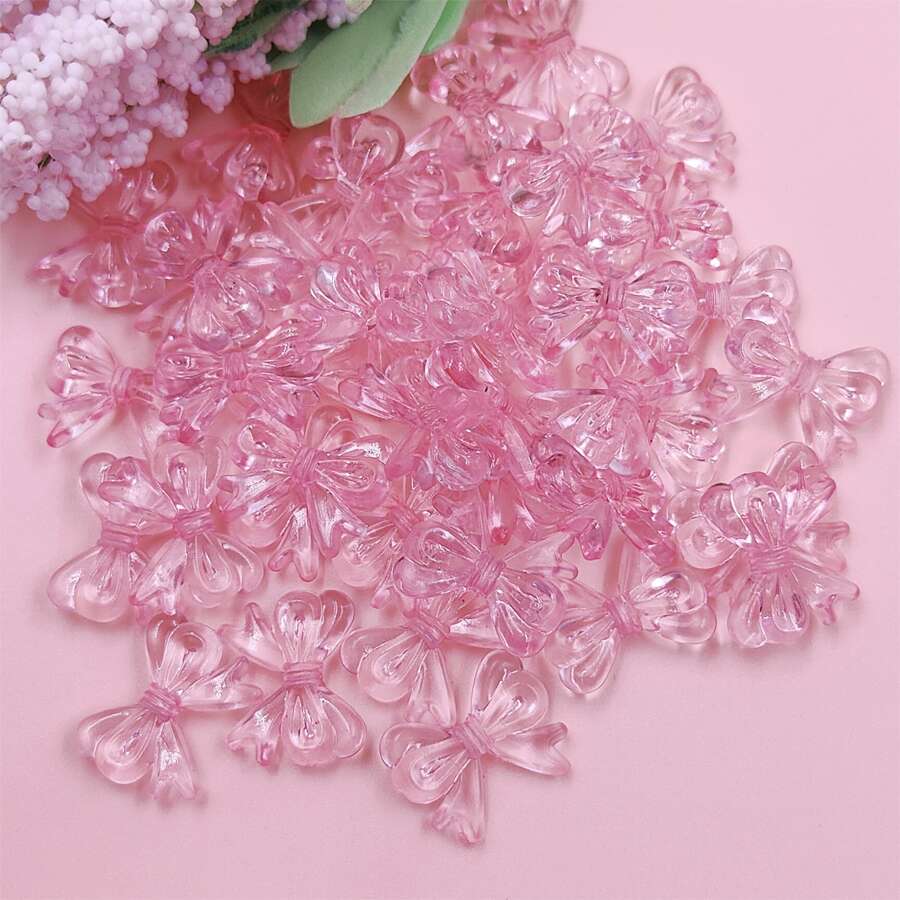 20pcs/set Bow DIY Jewelry Accessory - Red Violet - View 1