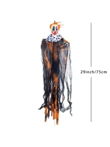 29” Halloween Hanging Clowns (4 Pack) In Varies Color, Clown Halloween Decorations, Scary Halloween Decoration, Hanging Decoration For Spooky Residence Prop Décoration, Halloween Outdoor Indoor Decor