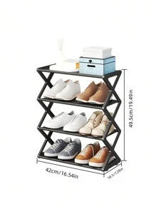 Organizadores de zapatos - Negro - Ver 2