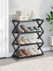 Organizadores de zapatos - Negro - Ver 3