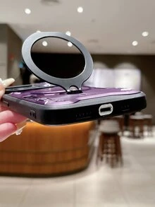 Từ tính Ốp lưng & bao da điện thoại Với người có ring - Màu tím - Xem 4