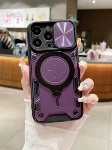 Từ tính Ốp lưng & bao da điện thoại Với người có ring - Màu tím - Xem 2