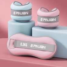 1入重量腿部綁腿沙包，可用於跑步、跳舞和特殊訓練，學生手腕踝關節，男女均適用 - 藍色 - 查看 2