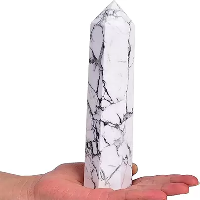 Christmas 1 Pc-About 1lb-1.5lb Dream Amethyst Blue Sodalite Natural Healing Crystal Tower Large Crystal Tower Multi-Faceted Single Point Chakra Crystal Stone Meditation Home Decoration Office Ornaments Best Gifts Home Decor Gift For New Year
