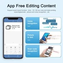 NIIMBOT B21 Label Maker Wireless Thermal Label Printer, Inkless With Tape, Home Organization Office Business (Green) - Black - View 9