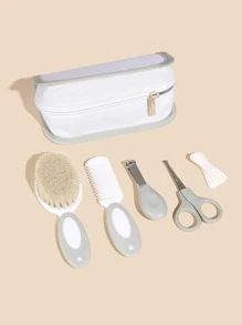 Gray Tote Bag Infant Care Set