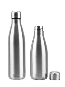 No Insulation Water Cola Bottle Single Wall Water Bottle Stainless Steel 500ML 750ML 1000ML Outdoor Travel Sports Drink Bottles - Silver - View 8