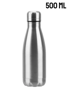 No Insulation Water Cola Bottle Single Wall Water Bottle Stainless Steel 500ML 750ML 1000ML Outdoor Travel Sports Drink Bottles - Silver - View 2