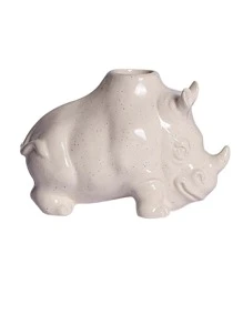 chenguang 1入組極簡陶瓷香薰燭臺 - 米色 - 查看 5