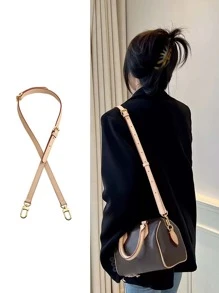 PU Bag Shoulder Strap Modification And Replacement Bag Accessories Suitable For Speed Red Edge Beige White Crossbody Shoulder Strap - Beige - View 2