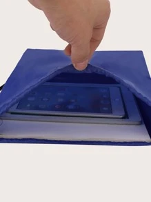 One Piece Cartoon solid color basketball bag backpack Student  Children schoolbag supplies Pocket bundle pocket