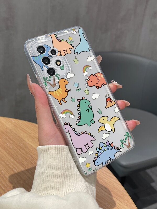 Cartoon Printed Soft Phone Case Compatible With Samsung Phone