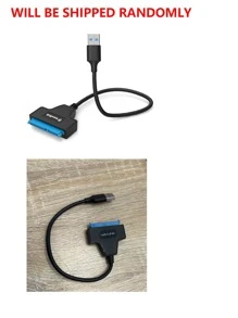 Cable convertidor de SATA a USB 3.0 para discos duros HDD y unidades SSD de 2.5 pulgadas, con velocidad de hasta 5Gbps para uso externo - Negro - Ver 6