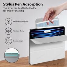 磁性保護套適用於iPadiPad一代10.9英寸iPad1/2/3/4/5 - 黑色 - 查看 7