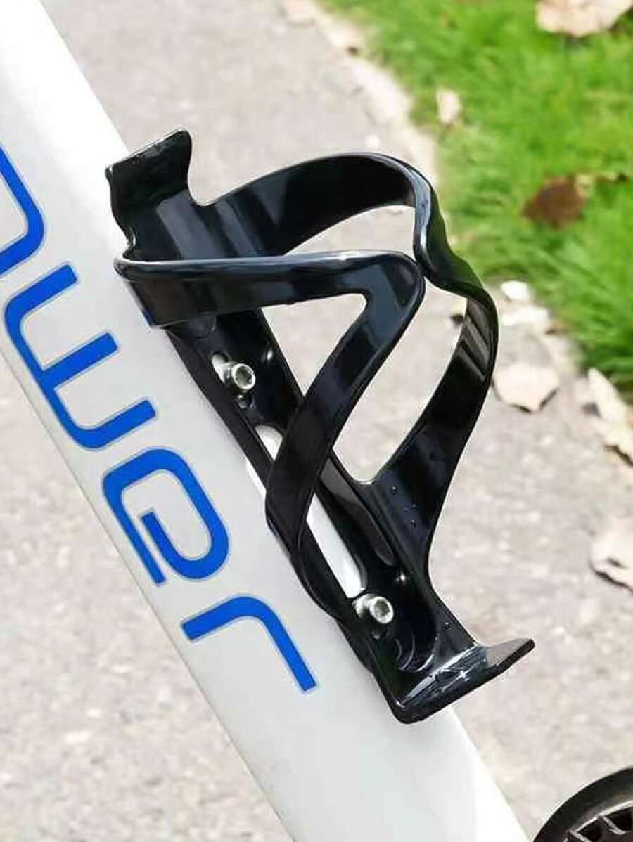 Bicycle Mountain Bike Water Bottle Holder, Durable, Lightweight And Easy To Install, Suitable For All Types Of Bicycles, Securely Holds Water Bottles And Drinks, Cycling Accessory, Available In Single Or Double Pack - Black - View 1