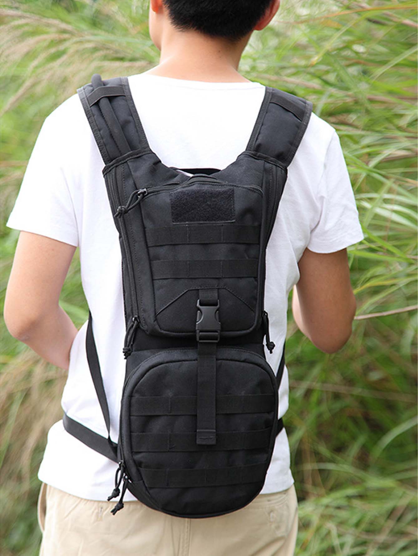 Tactical Molle Hydration Pack Backpack With Inner Thermal Insulation