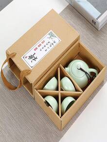 5入組/套隨機色陶瓷&辦公室套裝 - 彩色 - 查看 3