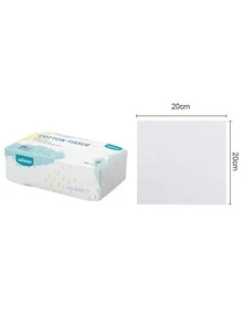 Bebé 100 piezas Almohadilla facial - Blanco - Ver 7