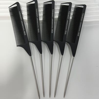 5pcs Hair Coloring Tinting Pointed Tail Comb 06926