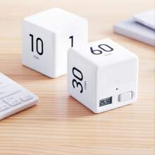 Creative Timer, Student Study Countdown Reminder For Exam Question, Time Management, Mini Timer - Blue - View 4