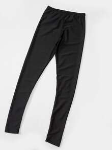 女士运动泳装分体沙滩装冲浪服，5 件套，包括长袖上衣、裤子、背心、短裤和胸罩夏季 - 黑色 - 查看 9