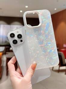 Shell Pattern Phone Case - White - View 4