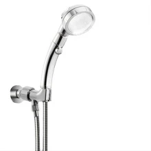 High Pressure Handheld Shower Head with On Off Switch, Detachable Shower Head, 3 Spray Modes Shower Massager Handheld with Hose and Adjustable Angle Bracket (Chrome) - 鉻合金 - 查看 9