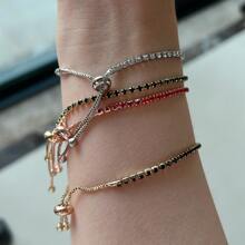 Fashionable Green Crystal Bracelet