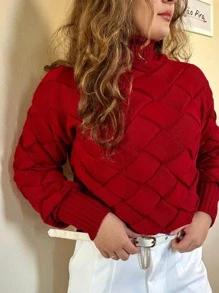 Women Sweaters - Redwood - View 2