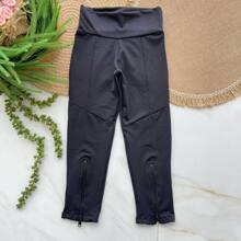 Tween Girls Leggings - 黑色 - 查看 1