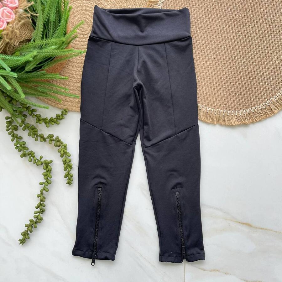 Tween Girls Leggings - 黑色 - 查看 1